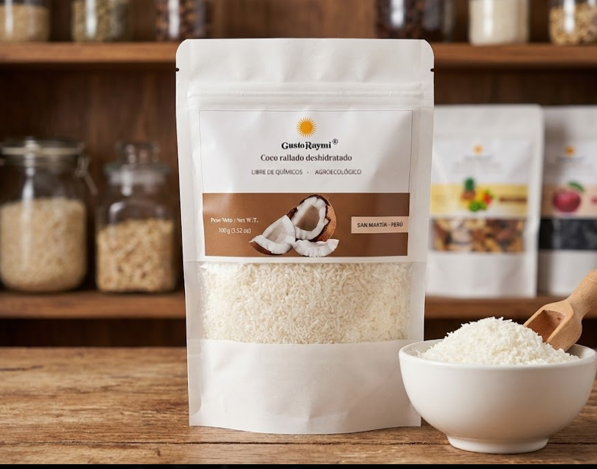Coco Rallado Deshidratado