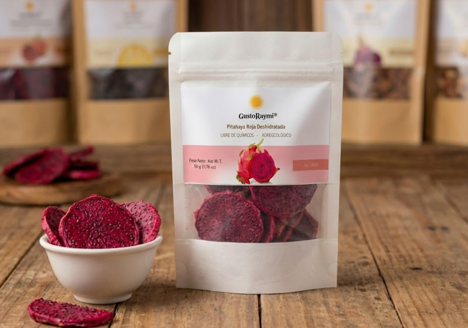 Pitahaya Roja Deshidratada